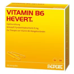 VITAMIN B6 HEVERT Ampollas, 100X2 ml