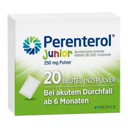 PERENTEROL Junior 250 mg polvo sobre, 20 uds