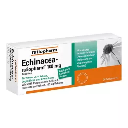 ECHINACEA-RATIOPHARM 100 mg comprimidos, 20 uds
