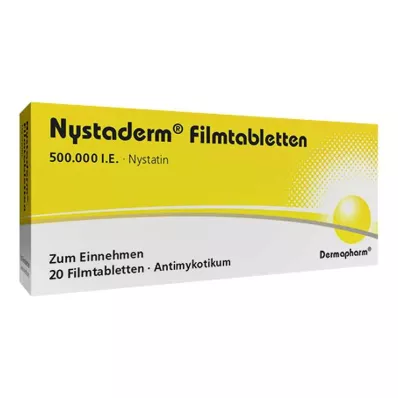 NYSTADERM Comprimidos recubiertos, 20 unidades