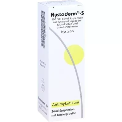 NYSTADERM S Suspensión, 24 ml