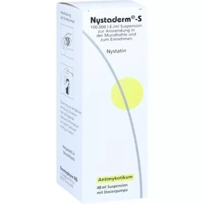 NYSTADERM S Bomba dosificadora de suspensión, 48 ml