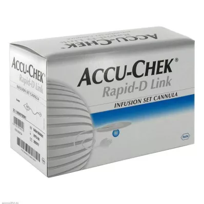 ACCU-CHEK Cánulas Rapid-D Link de 6 mm, 25 unidades ACCU-CHEK Cánulas Rapid-D Link de 6 mm, 25 unidades