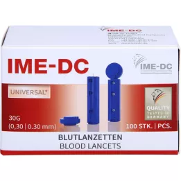 IME-DC Lancetas/agujas para dispositivo de punción, 100 uds