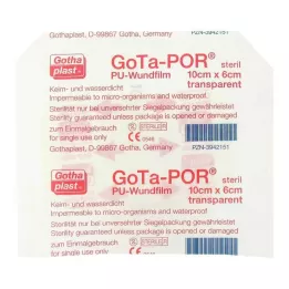 GOTA-POR PU Película para heridas 10x6 cm escayola estéril, 1 ud