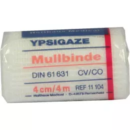 YPSIGAZE Venda de gasa 4 cmx4 m, 1 ud