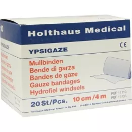 YPSIGAZE Venda de gasa 10 cmx4 m, 20 uds