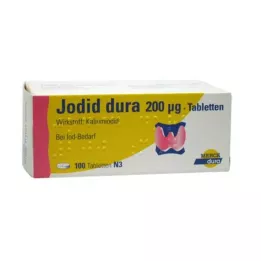 JODID comprimidos dura 200 µg, 100 uds