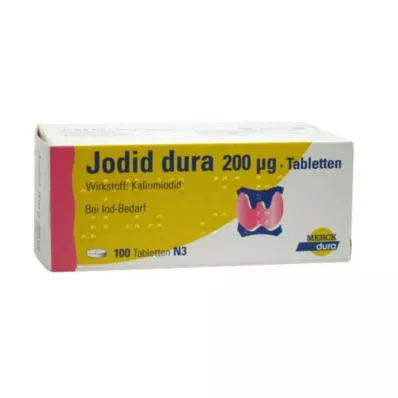JODID comprimidos dura 200 µg, 100 uds