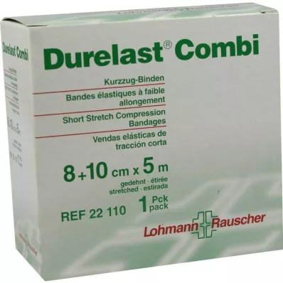 DURELAST Venda Combi 8 cmx5 m+10 cmx5 m, 2 uds DURELAST Venda Combi 8 cmx5 m+10 cmx5 m, 2 uds