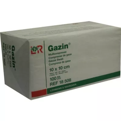 GAZIN Gasa comp.10x10 cm no estéril 16x op, 100 uds