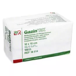 GAZIN Gasa comp.10x10 cm no estéril 12x RK, 100 uds