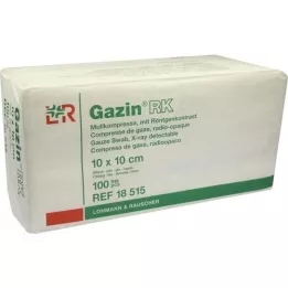 GAZIN Gasa comp.10x10 cm no estéril 16x RK, 100 uds
