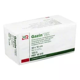 GAZIN Gasa comp.10x10 cm no estéril 16x RK, 100 uds