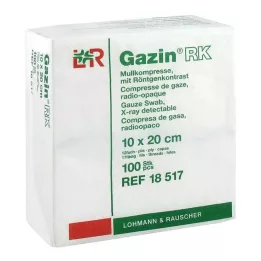 GAZIN Gasa comp.10x20 cm no estéril 12x RK, 100 uds