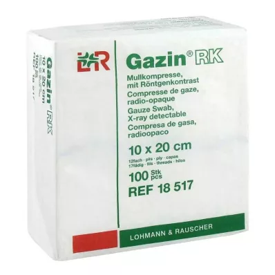 GAZIN Gasa comp.10x20 cm no estéril 12x RK, 100 uds