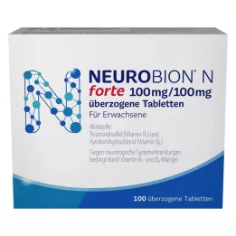 NEUROBION N forte comprimidos recubiertos, 100 uds