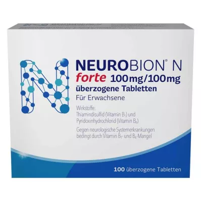 NEUROBION N forte comprimidos recubiertos, 100 uds