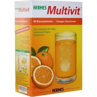 HERMES Multivit Comprimidos Efervescentes, 60 uds