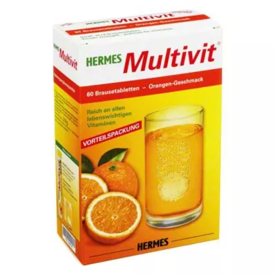 HERMES Multivit Comprimidos Efervescentes, 60 uds