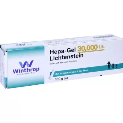 HEPA GEL 30.000 U.I. Lichtenstein, 100 g