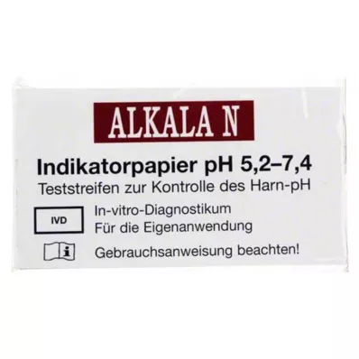 ALKALA N Papel indicador de pH, 1 ud