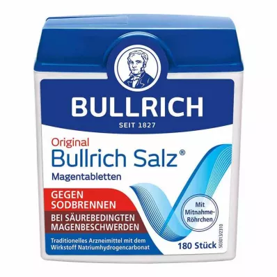 Tabletas Bullrich Salt® contra la acidez de estómago, 180 piezas