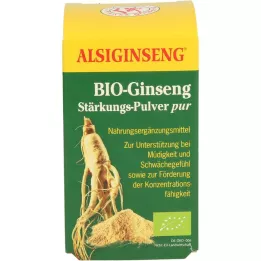 ALSIGINSENG Tónico puro en polvo, 30 g