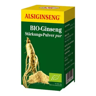 ALSIGINSENG Tónico puro en polvo, 30 g