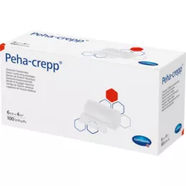 PEHA CREPP Venda de fijación 6 cmx4 m comp.verp., 100 uds