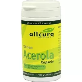 ACEROLA KAPSELN vitamina C natural, 120 uds