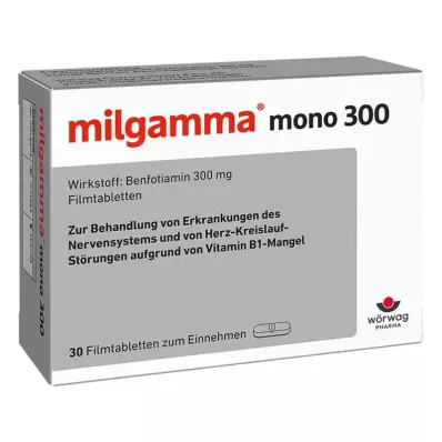 Milgamma mono 300 comprimidos recubiertos con película (30 piezas) Milgamma mono 300 comprimidos recubiertos con película (30 piezas)