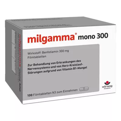 MILGAMMA mono 300 comprimidos recubiertos con película, 100 uds