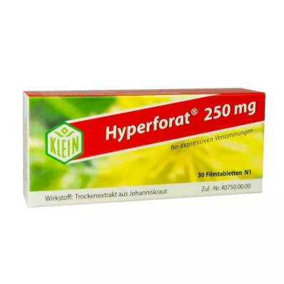 HYPERFORAT 250 mg comprimidos recubiertos con película, 30 uds
