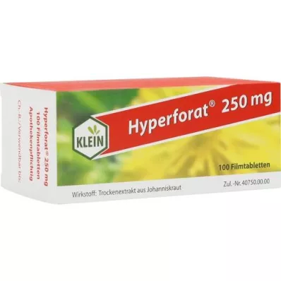 HYPERFORAT 250 mg comprimidos recubiertos con película, 100 uds