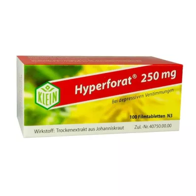 HYPERFORAT 250 mg comprimidos recubiertos con película, 100 uds
