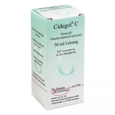 soluciónCIDEGOL C, 50 ml