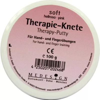THERAPIEKNETE rosa claro suave, 100 g