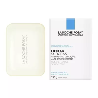 ROCHE-POSAY Pastilla de jabón Lipikar, 150 g ROCHE-POSAY Pastilla de jabón Lipikar, 150 g