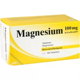 MAGNESIUM 100 mg comprimidos Jenapharm, 100 uds