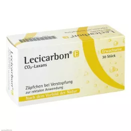 LECICARBON E CO2 Laxans supositorios adultos, 30 uds