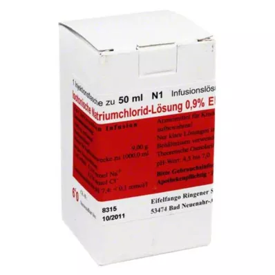 ISOTONISCHE Solución de NaCl 0,9% Eifelfango, 50 ml