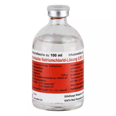ISOTONISCHE Solución NaCl 0,9% Eifelfango, 20X100 ml