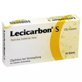LECICARBON S CO2 Laxans Supositorios, 10 uds