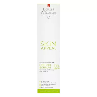 WIDMER Skin Appeal Lipo Sol Espuma sin perfume, 150 ml