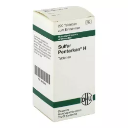 SULFUR PENTARKAN Pastillas H, 200 unidades