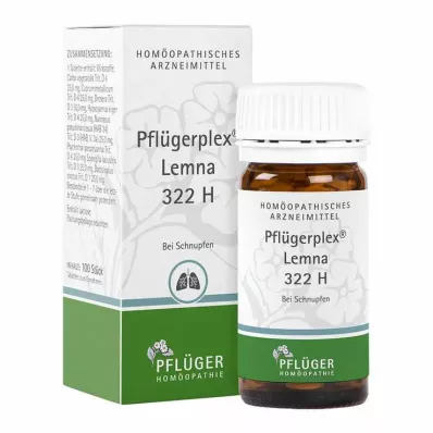 PFLÜGERPLEX Pastillas de Lemna 322 H, 100 uds