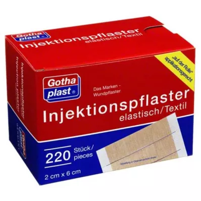GOTHAPLAST Tapones de inyección 2x6 cm, 220 uds GOTHAPLAST Tapones de inyección 2x6 cm, 220 uds