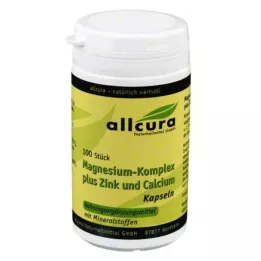 MAGNESIUM KOMPLEX m.Zinc+Calcio Cápsulas, 100 Cápsulas