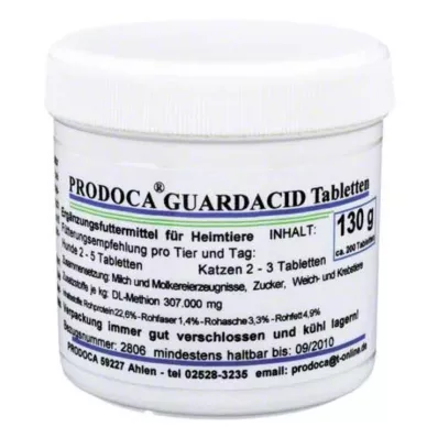 GUARDACID Tabletas vet., 200 uds